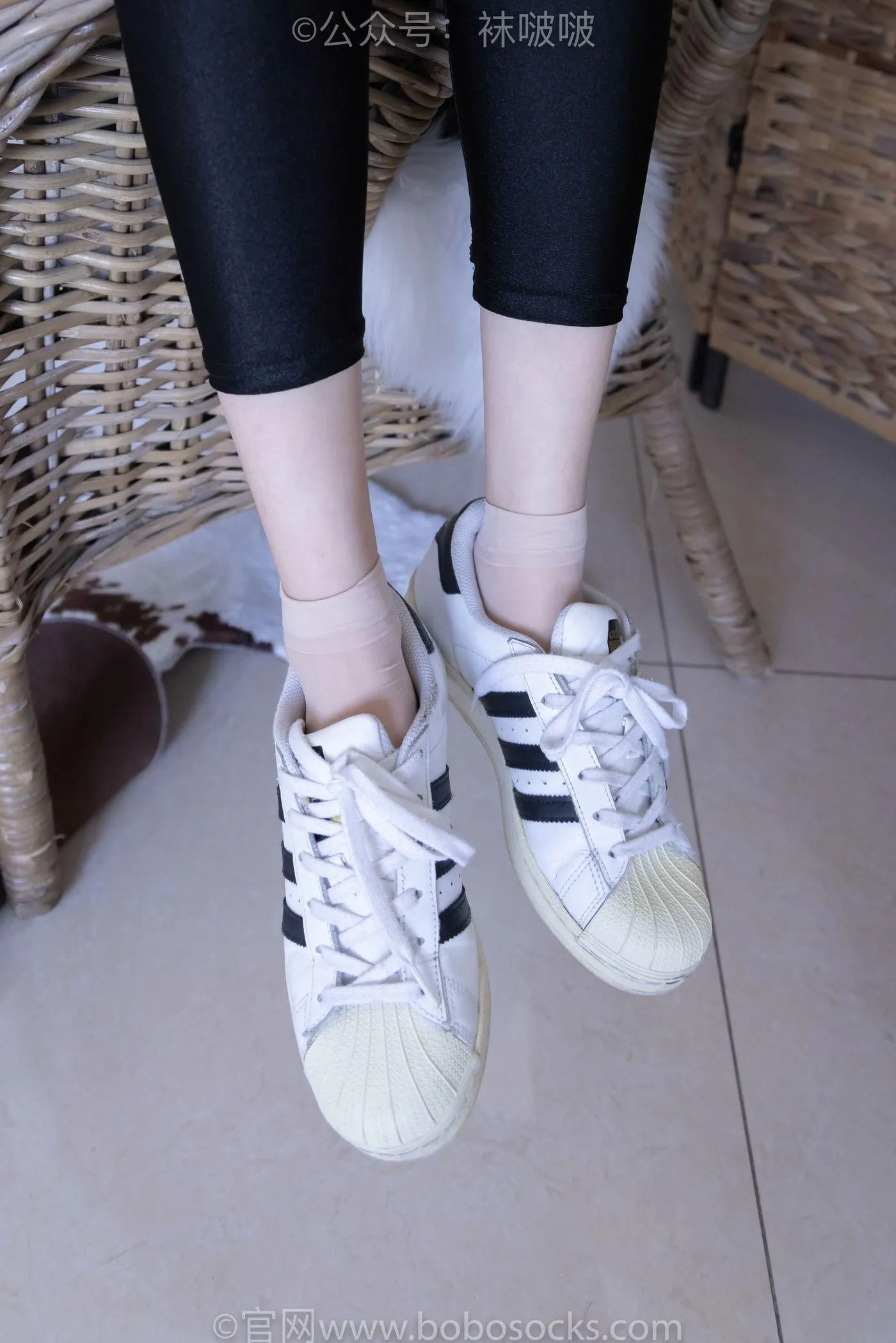 [BoBoSocks袜啵啵]NO.044 稚予-贝壳头、匡威帆布鞋、短肉丝 [154P]插图7